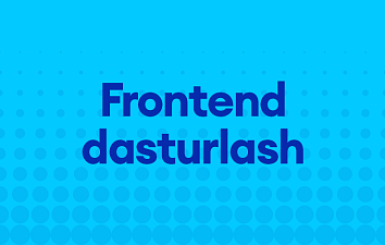 Frontend dasturlash