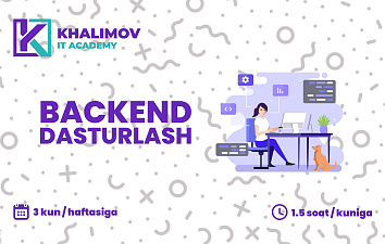 Backend dasturlash 