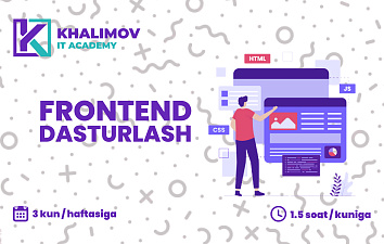 Frontend dasturlash 